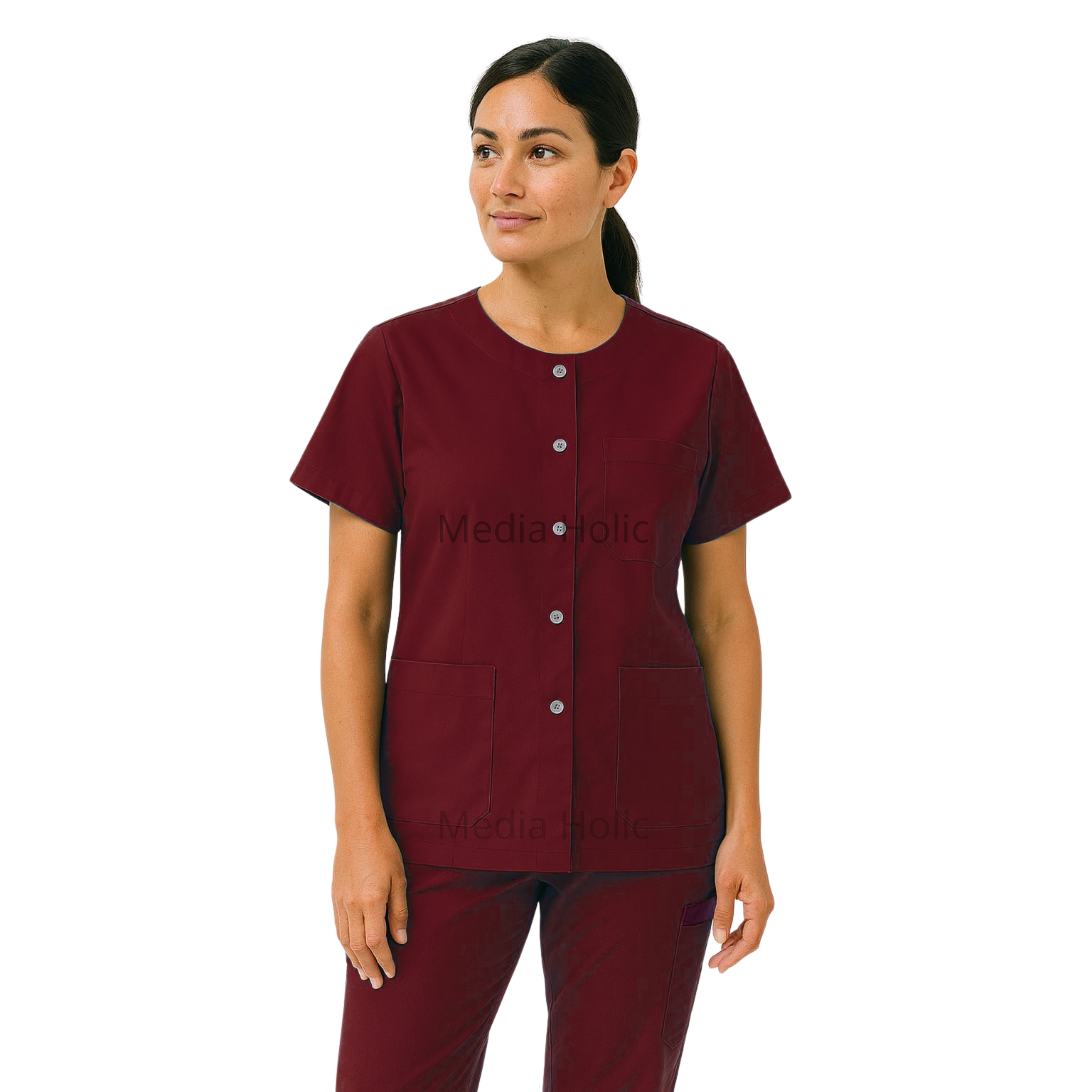Blouse médicale pour femme – confort et élégance au travail