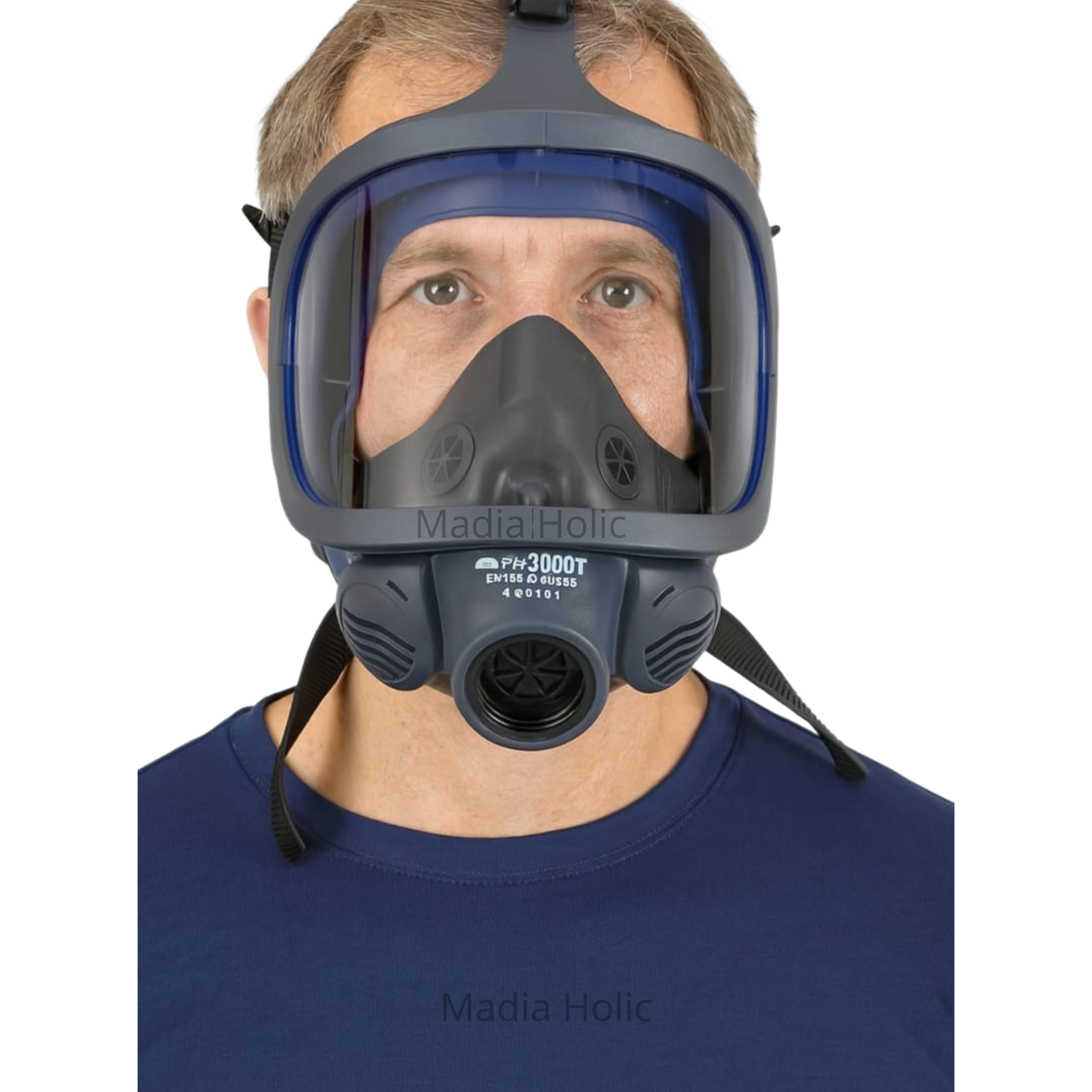 Masque respiratoire intégral de sécurité – Modèle 3000T